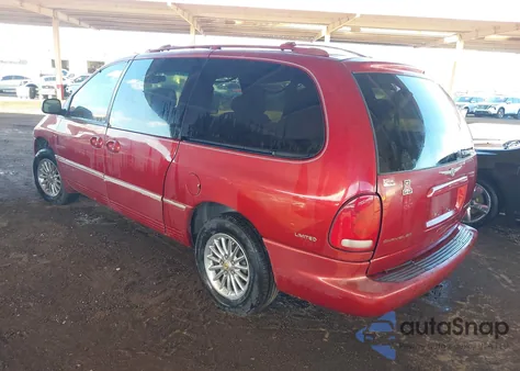 2000 Chrysler Town & Country Limited из США, поврежденный, VIN 1C4GP64L5YB658060